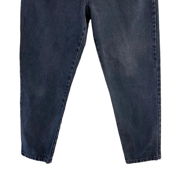 Jennifer Moore Petites Gray Denim Jeans Size 14 High Waist Mom Fit 100% Cotton - Picture 5 of 10